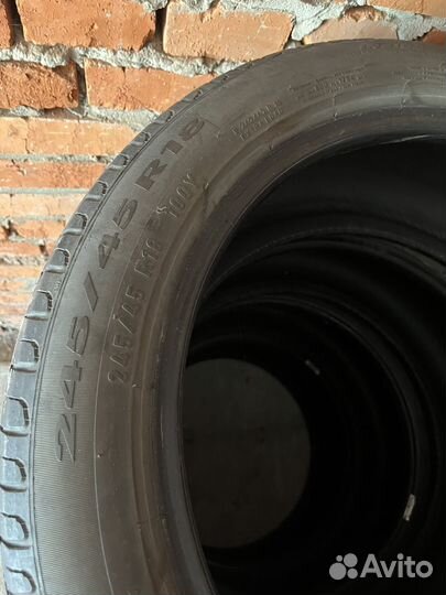 Pirelli Cinturato P7 245/45 R18 и 275/40 R18 99Y