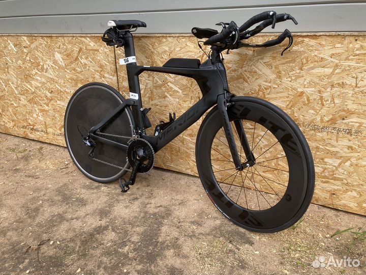 Велосипед Merida Warp TRI 5000