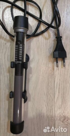 Сифон и обогреватель для аквариума