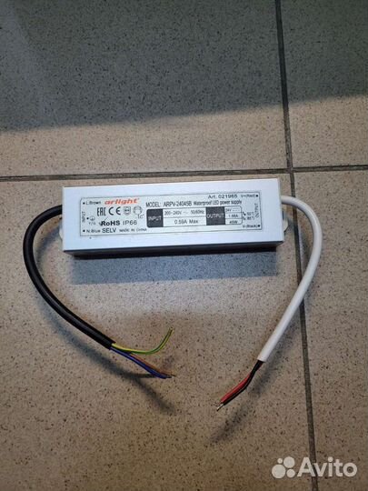 Блоки питания arlight и osram разные