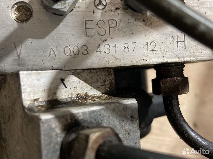 Блок абс mercedes w220