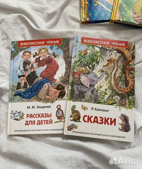 Книги для внеклассного чтения