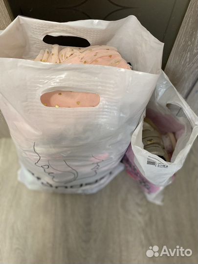 Детские вещи на девочку пакетом 98-104