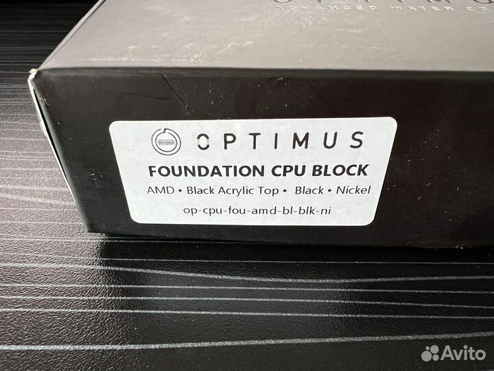 Водоблок Optimus Foundation CPU AMD (AM4, AM5)