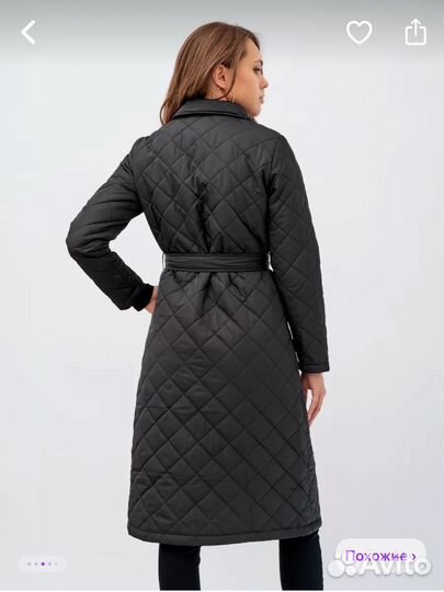 Пальто стеганое