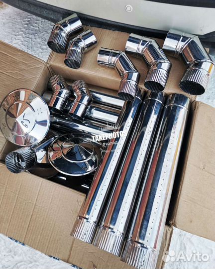 Труба нержавейка 60/65/70/80мм для рыбалки