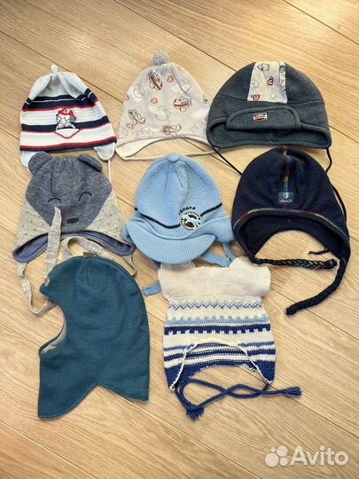 Шапки для малышей 37-46 размер демисезонные