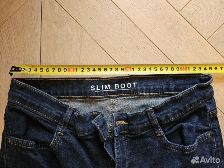 Джинсы женские темно синие