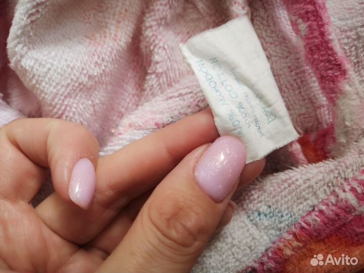 Халат банный детский Peppa р 92 98 для бассейна