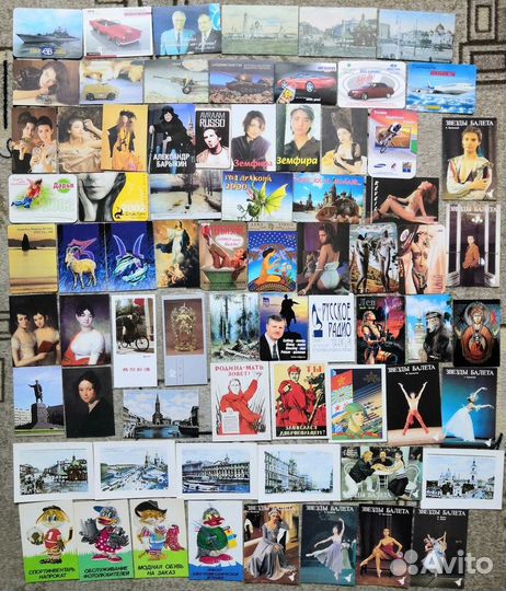 Карманные календарики СССР-Россия