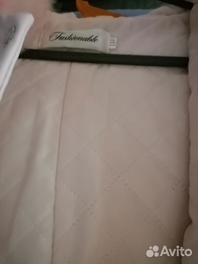 Куртка для девочки удлиненная