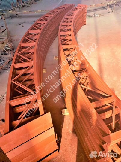 Каркас ангара 245 м2