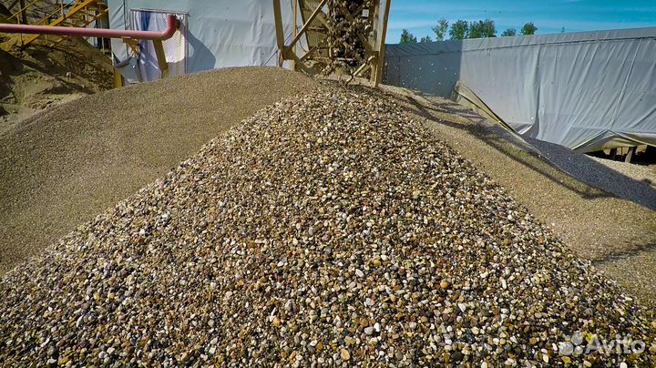 Галька овальный камень / поселение Краснопахорское