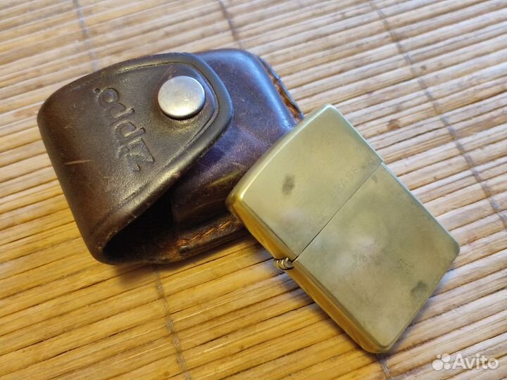 Зажигалка zippo с чехлом