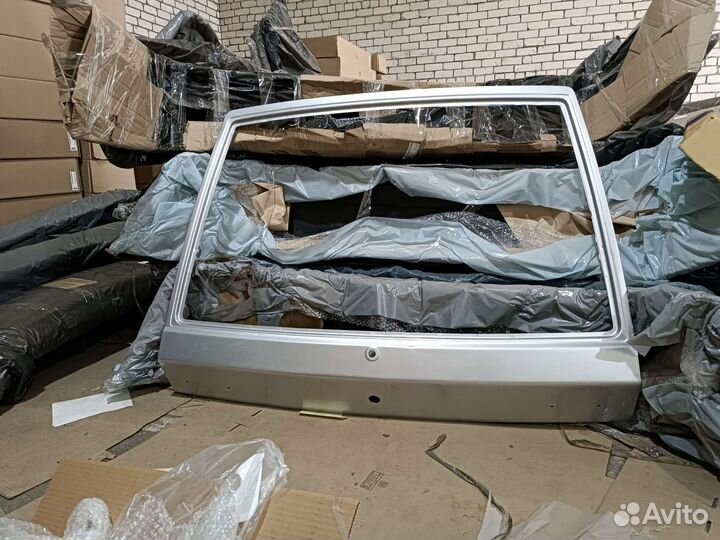 Крышка заднего багажника ваз 2108 2109 серебристый