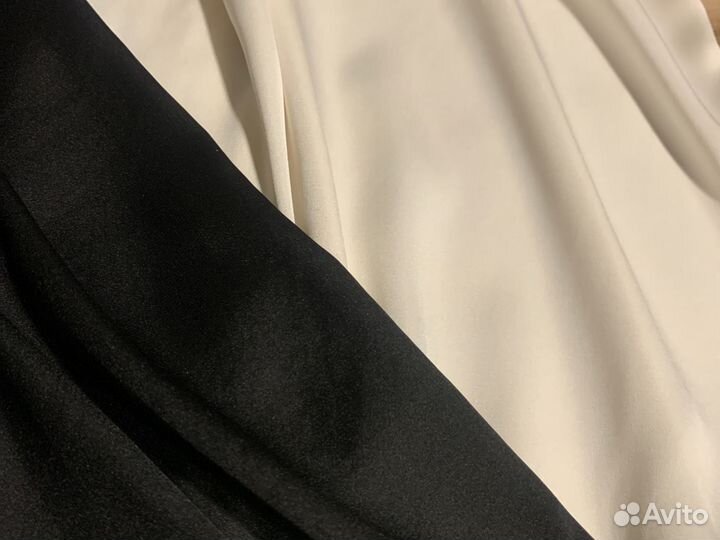 Боди на запах атласное