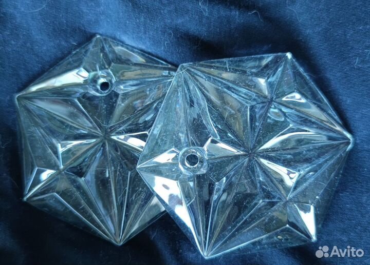 Хрустальные подвески для люстры СССР
