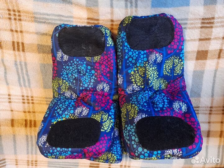 Варежки- муфта для коляски