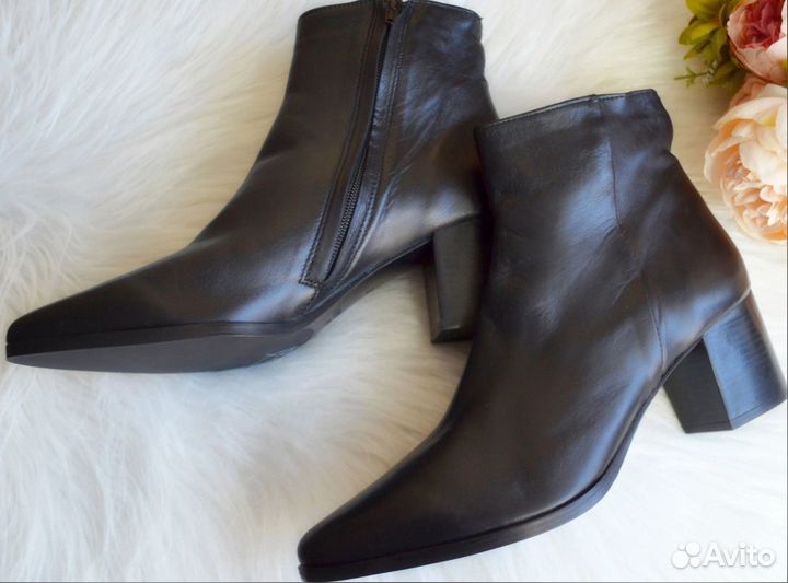 Ботильоны натуральная кожа новые