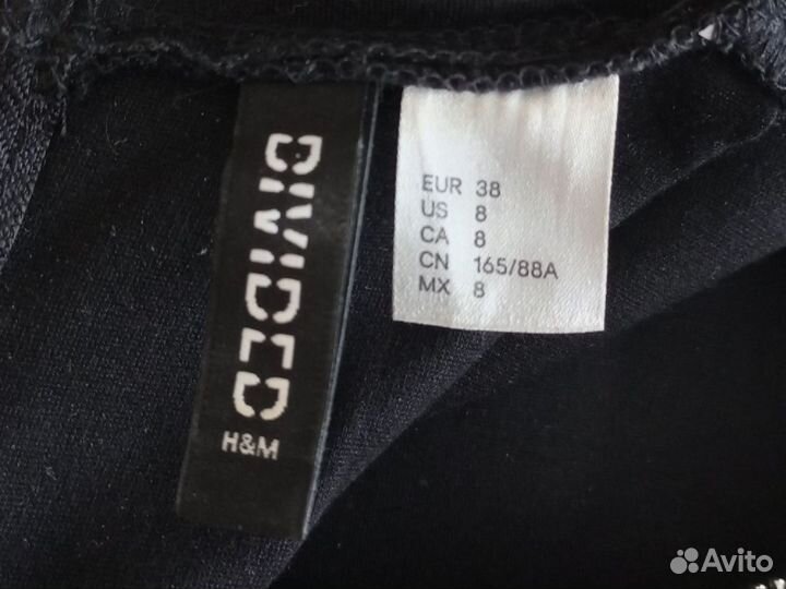 Вечернее черное платье H&M