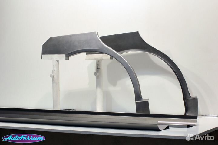 Hyundai Elantra XD кузовные пороги задние арки рем