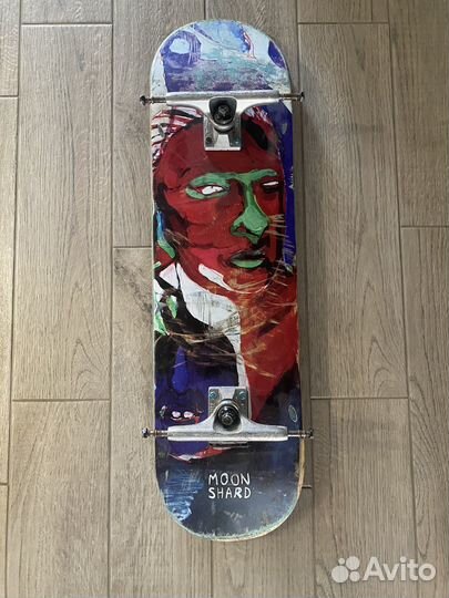 Дека для скейтборда 8.25, подвески новые thunder
