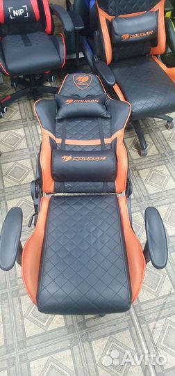 Премиум игровые кресла Cougar оранжевые