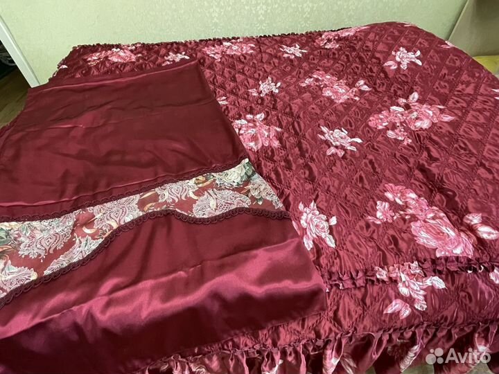 Покрывало +2 занавески