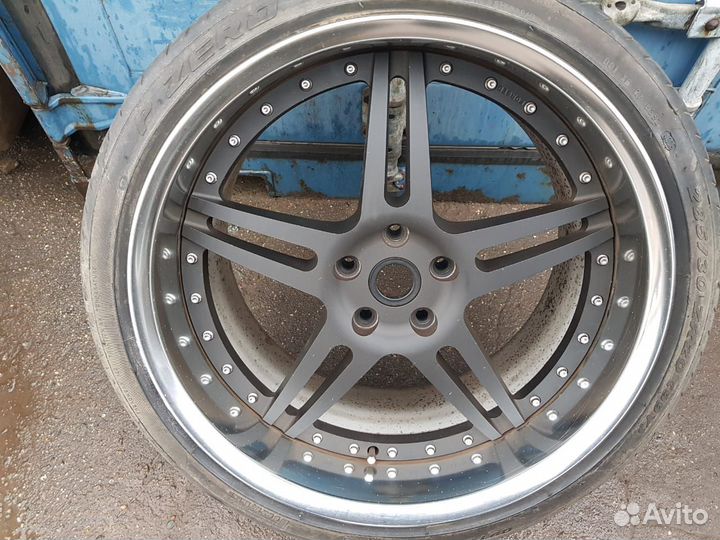 20 ковка 5x114.3 Hyper Forged разноширокие+шины