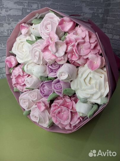 Сладкие букеты из зефира, пряники