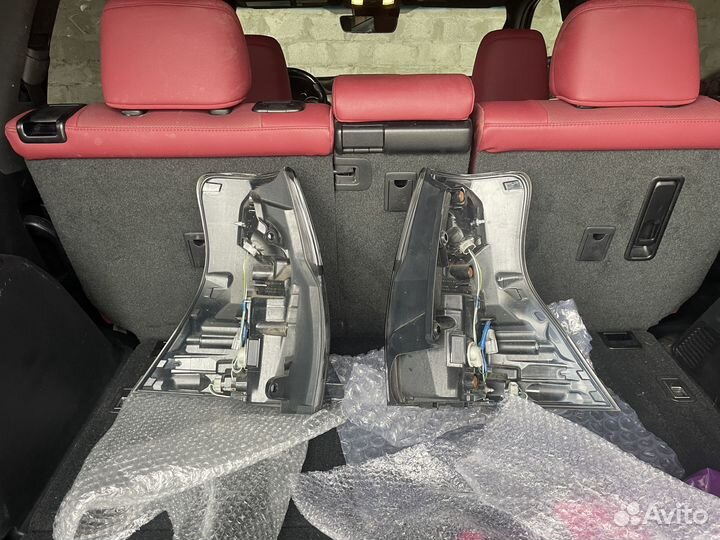 Задние фонари оригинал lexus gx460 2020 года
