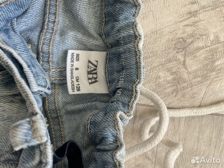 Джинсовые шорты на мальчика Zara