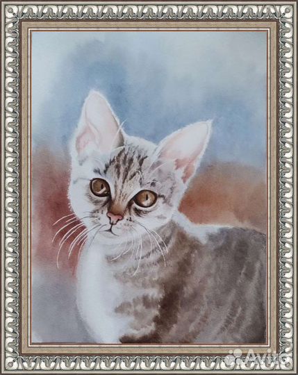 Картина акварелью 