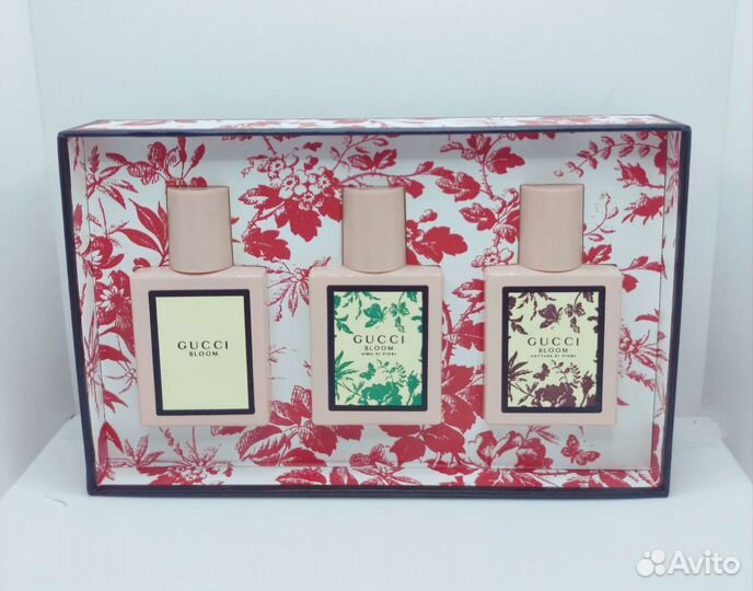 Gucci bloom набор духов