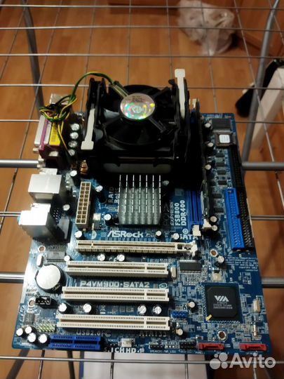 Комплект Intel Pentium 4+ASRock P4FSB1333+DDR2 1GB