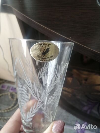 Хрустальные бокалы для шампанского СССР