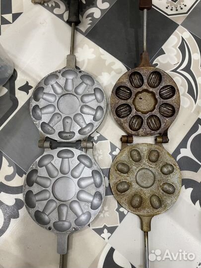 Орешница СССР грибочки форма для выпечки