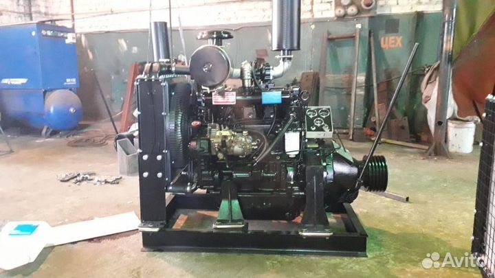 Привод Дизельный 70KW(95лс) с сцеплением
