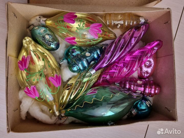 Елочные игрушки СССР