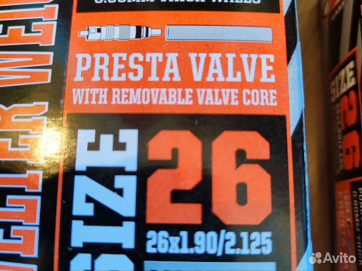 Велокамера Maxxis Welter Weight 26x1.90/2.125