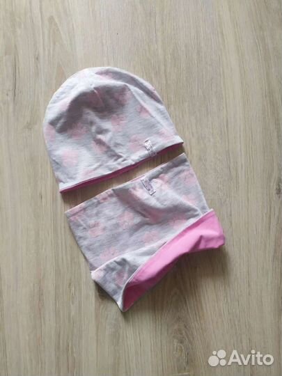 Комплект шапка, шарф