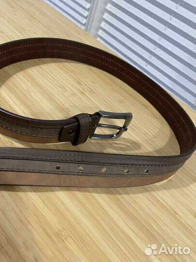 Ремень мужской кожаный