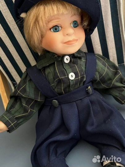 Кукла фарфоровая винтажная Германия