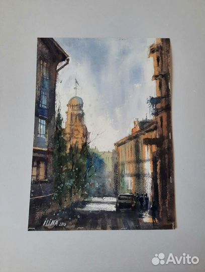 Картина акварельная