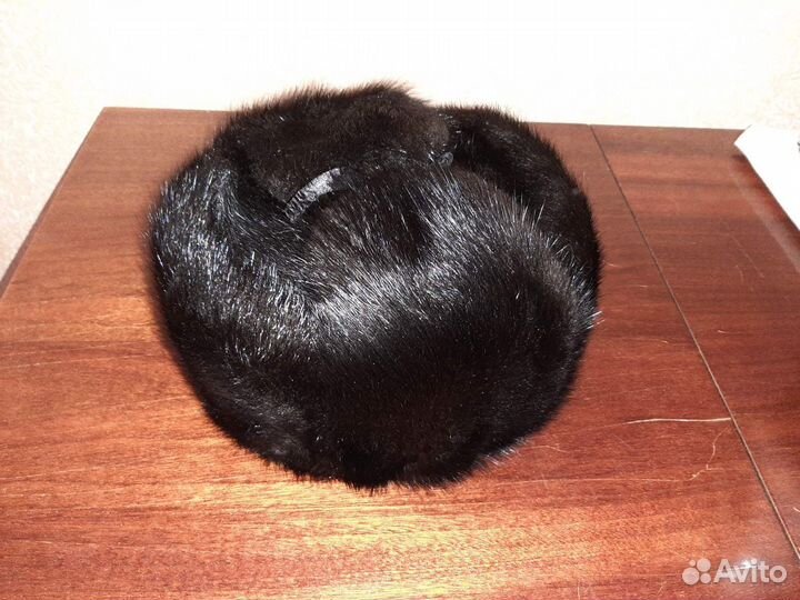 Норковая шапка мужская