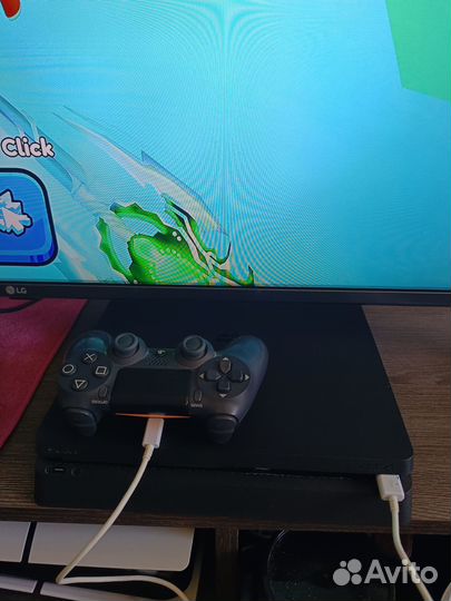 Игровая приставка ps4 slim 1tb