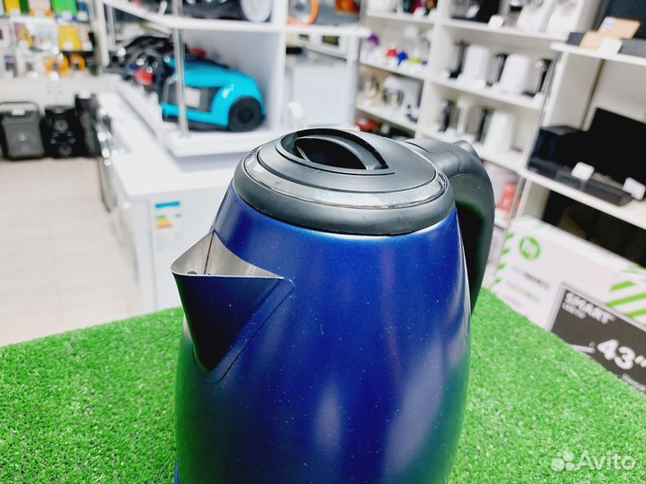 Чайник электрический 1.8л синий