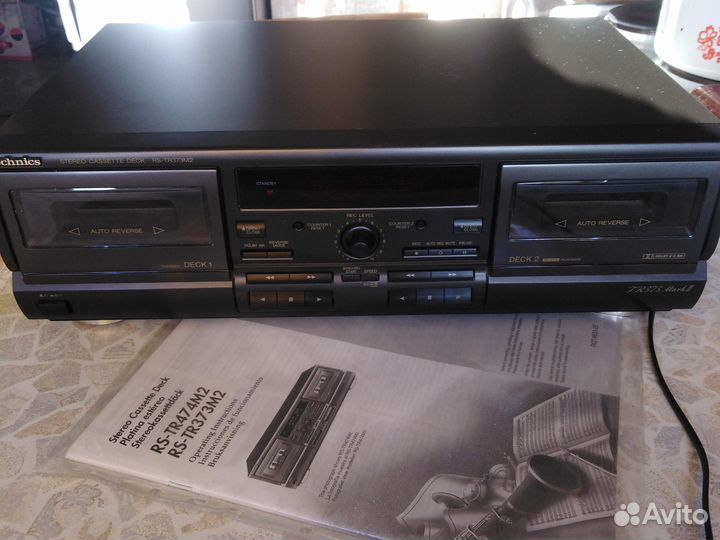 Дека кассетная Technics rs-tr373m2