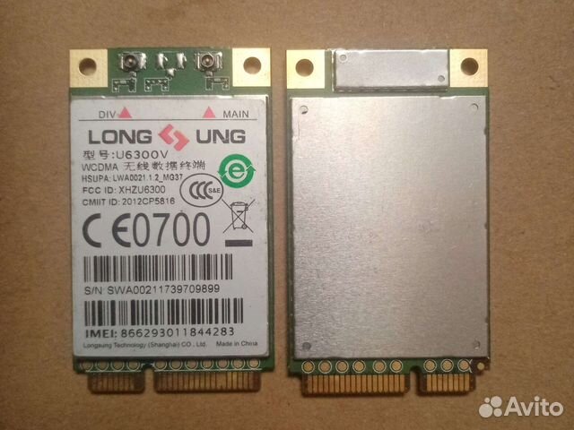 Беспроводной 3G модуль mini pcie wcdma/hspa