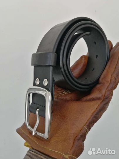 Ремень кожаный